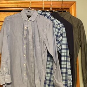 Mens small dress shirts (4)